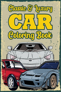 Classic & Luxury Car Coloring Book