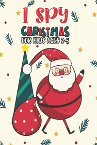 I Spy Christmas Book For Kids Ages 2-5