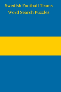 Swedish Football Teams Word Search Puzzles