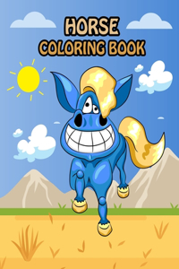 Horse Coloring Book