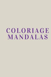 Coloriage Mandalas