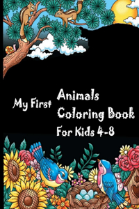 My First Animals Coloring Book