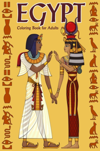 Egypt Coloring Book for Adults