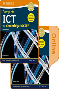 Complete Ict for Cambridge Igcse Print and Online Student Book Pack