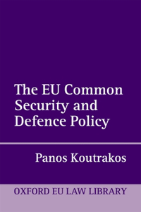 The EU Common Security and Defense Policy