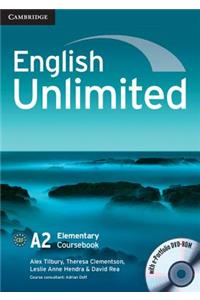 English Unlimited Elementary Coursebook with E-Portfolio