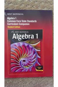 Holt McDougal Algebra 1 Common Core