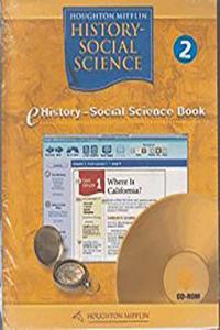 Houghton Mifflin Social Studies California: Estudent Edition CD-ROM Level 1 2 2007