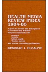 Health Media Review Index, 1984-1986