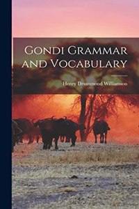 Gondi Grammar and Vocabulary