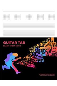 Guitar Tab Blank Sheet Music