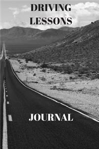 Driving Lessons Journal