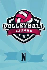 Thick Journal - Volleyball Stuff Team Gifts for Teen Girls Kids (119 Pages)