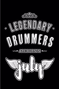 Legendary Drummers are born in July