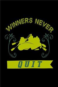 Winners never quit
