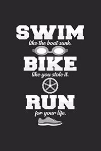 Swim bike run