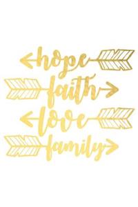 Hope Faith Love Family