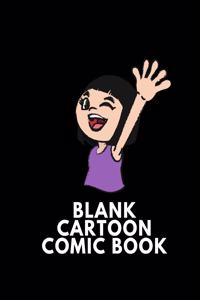 Blank Cartoon Comic Book