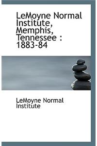 Lemoyne Normal Institute, Memphis, Tennessee