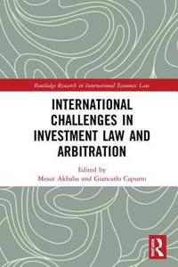 International Challenges in Investment Arbitration