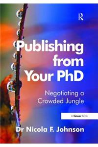 Publishing from Your PhD