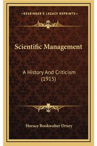 Scientific Management