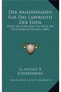 Ariadnefaden Fur Das Labyrinth Der Edda