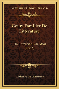 Cours Familier De Litterature