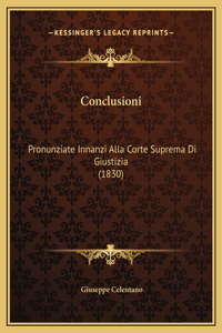 Conclusioni