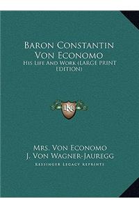 Baron Constantin Von Economo