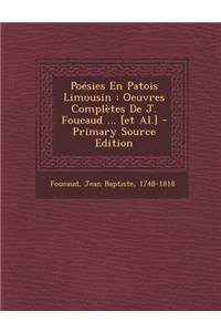 Poésies En Patois Limousin