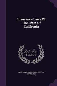 Insurance Laws Of The State Of California