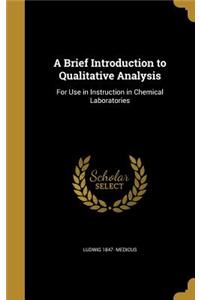 A Brief Introduction to Qualitative Analysis