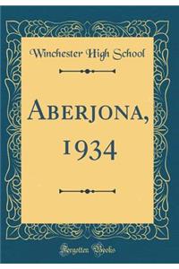 Aberjona, 1934 (Classic Reprint)