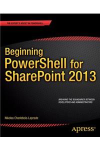 Beginning Powershell for Sharepoint 2013