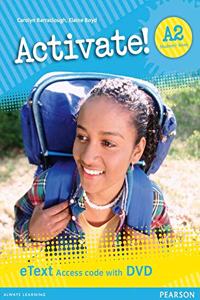 Activate! A2 Students' Book eText Access Card with DVD