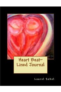 Heart Beat Lined Journal