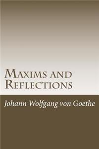 Maxims and Reflections