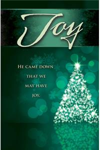 Joy Tree Advent Bulletin (Pkg of 50)