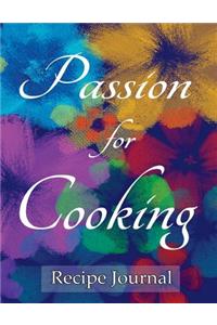 Recipe Journal Passion for Cooking