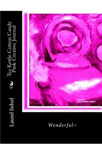 Tea Kettle Cotton Candy Pink Creative Journal