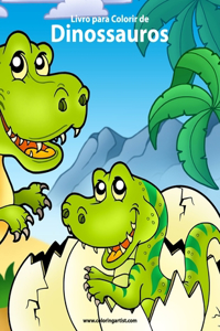 Livro para Colorir de Dinossauros 1