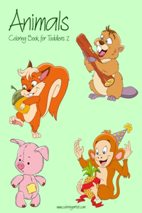 Animals Coloring Book for Toddlers 2