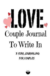 Couple Journal to Write in