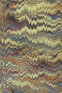 Journal Abstract Design Vintage Marbleized