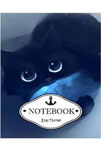 Black Cat Notebook / Journal: Pocket Notebook / Journal / Diary - Dot-grid, Graph, Lined, Blank No Lined: 3
