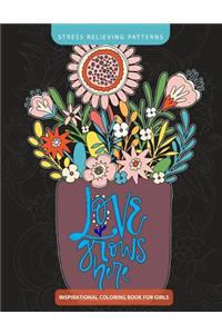 Inspirational Coloring Book for Girl