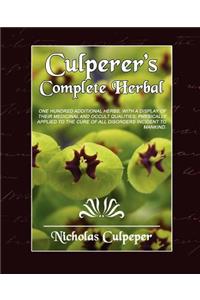 Culpeper's Complete Herbal