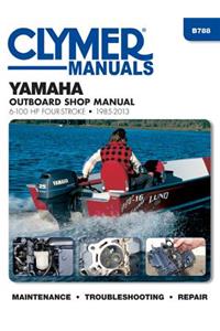 Yamaha 6-100 Hp Clymer Outboard Motor Repair Manual