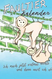 Faultier Kalender